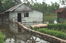 KTM Sungai Rambutan Ogan Ilir Terendam Banjir, Warga Berharap Bantuan