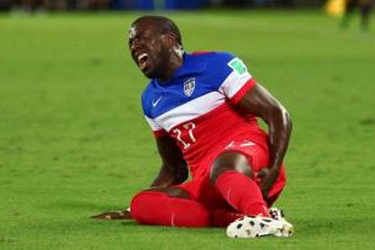 Penyerang Amerika Serikat, Jozy Altidore. 