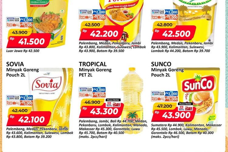 Promo JSM Alfamart 24-26 Juli 2026, Sunco 2 L Cuma Rp 43.900