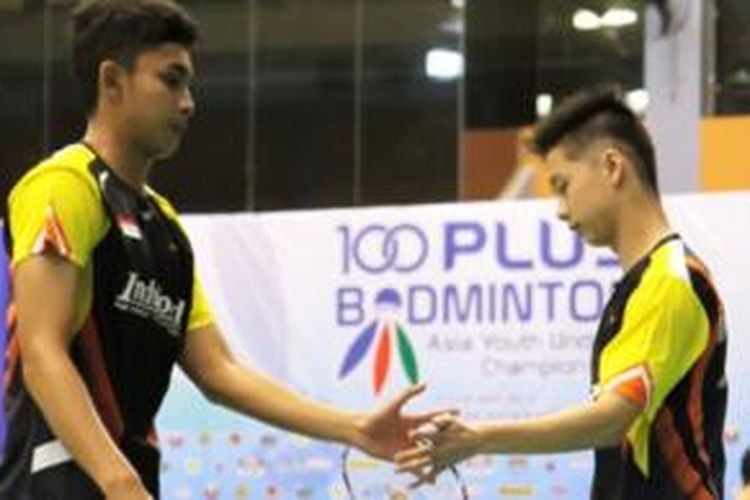 Para pemain Indonesia di ajang Asia Junior Championship di Kota Kinabalu, Malaysia.
