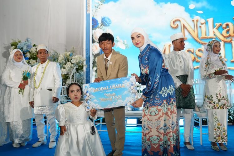 Beri Modal Usaha hingga Biaya Resepsi, PAN Gelar Nikah Massal Gratis untuk 28 Pasangan