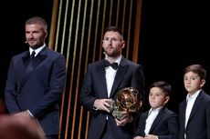 Pesan David Beckham Usai Lionel Messi Menang Ballon d'Or 2023