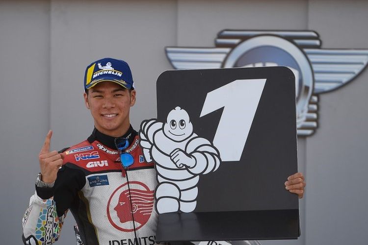 Takaaki Nakagami akan mengawali race MotoGP Teruel dari posisi paling depan setelah menjadi yang tercepat saat menjalani sesi kualifikasi MotoGP Teruel, Sabtu (24/10/2020).