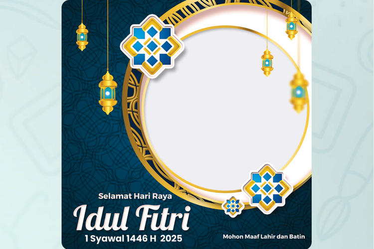 50 Link Download Twibbon Idul Fitri 2025 Menarik buat Menyambut Lebaran 