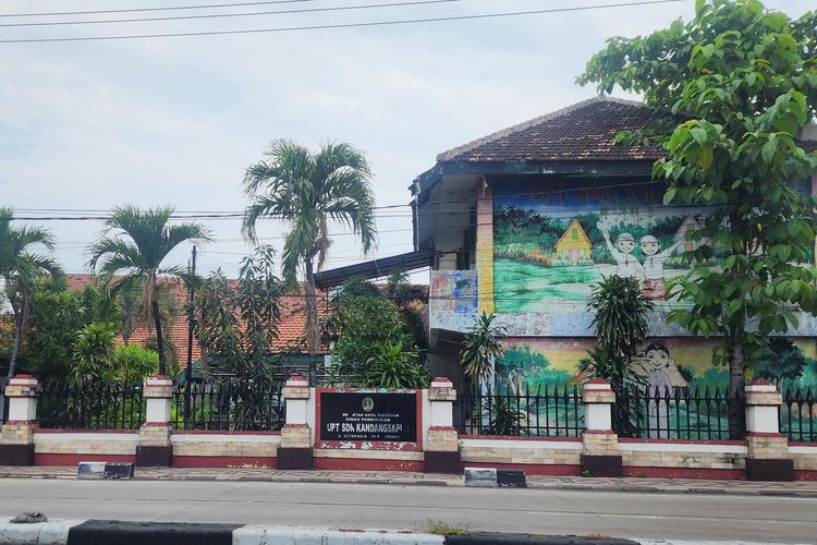 SD Negeri Kandangsapi II  di Jl. Veteran No.9, Kandangsapi, Panggungrejo, Kota Pasuruan, Jawa Timur bakal menjadi sekolah rakyat, Kamis (17/04/2025) 