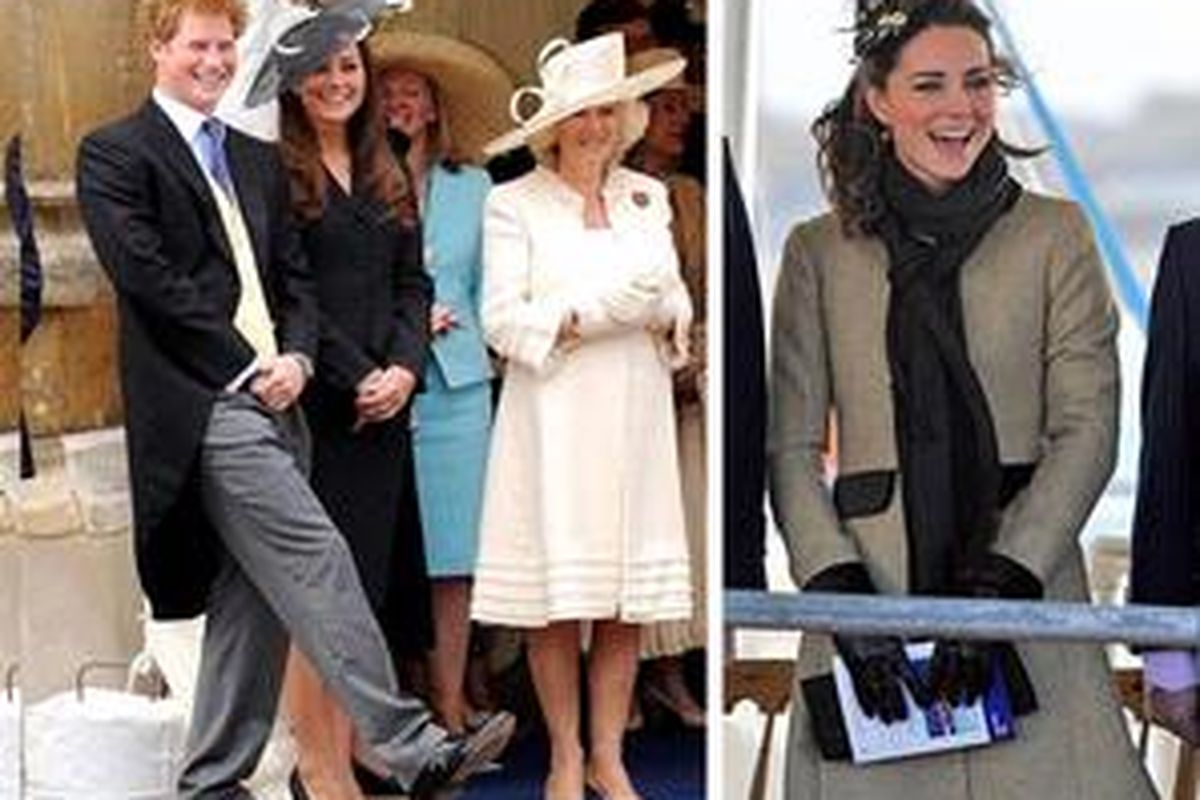 Kate mampu memenangkan hati anggota keluarga kerajaan yang lain.