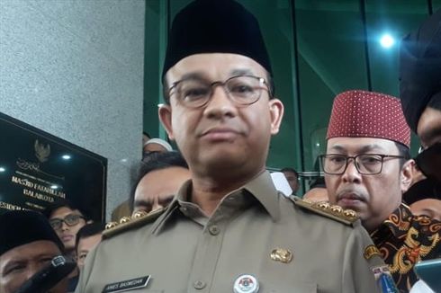 Ditanya Twit Anggota TGUPP yang Seret Nama Risma, Anies Tolak Berkomentar