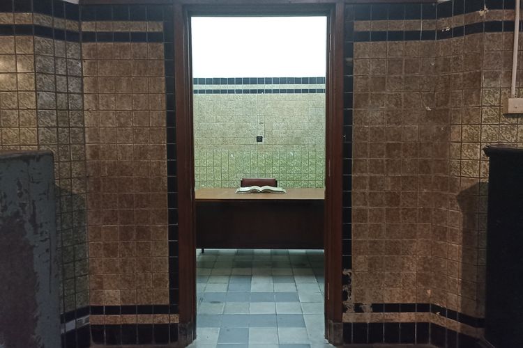 Salah satu Private Room untuk nasabah prioritas pada masa lalu di Museum Mandiri, Jakarta Barat, pada Sabtu (16/3/2024).