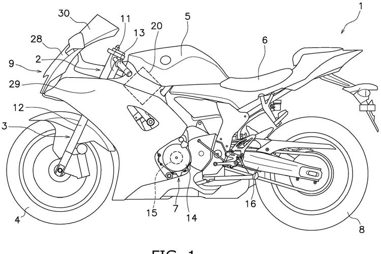 Paten sistem kopling otomatis motor Yamaha