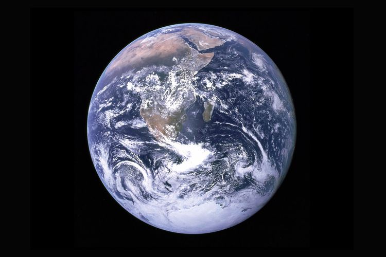 Foto dari NASA menunjukkan bahwa Bumi bulat