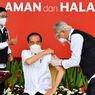 Disuntik Vaksin Covid-19 yang Kedua, Jokowi: Tidak Terasa Sakit