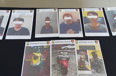 6 Anggota Komplotan Begal Ditangkap, Langganan Beraksi di Jakarta Barat