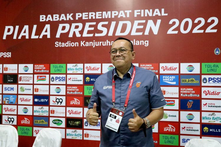 Direktur PT Liga Indonesia Baru, Akhmad Hadian Lukita.