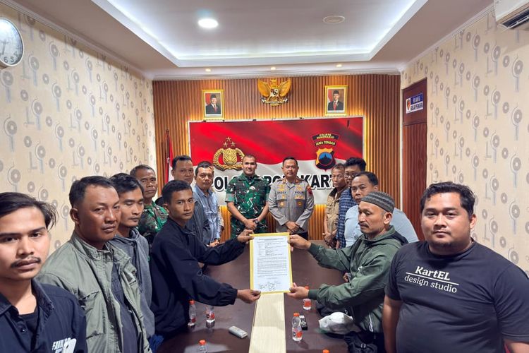 Dua Perguruan Silat yang Terlibat Bentrok di Sukoharjo Dimediasi Polisi dan TNI