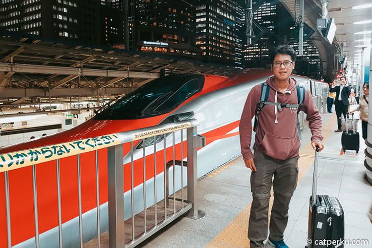 Pergi ke Kakunodate dengan Shinkansen-Komachi dalam waktu 3 jam (Foto: catperku.com)