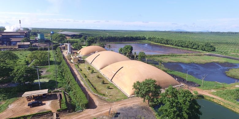 Pembangkit listrik tenaga biogas yang berlokasi di Belitung.
