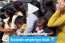 Video Emak-emak Bonceng Tujuh Naik Motor, Kena Sanksi Tilang