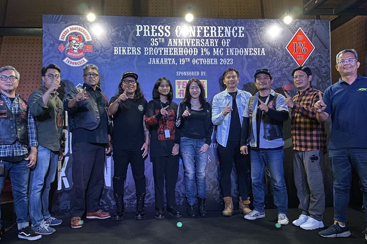 Bikers Brotherhood 1% MC Indonesia siap adakan hari ulang tahun ke-35