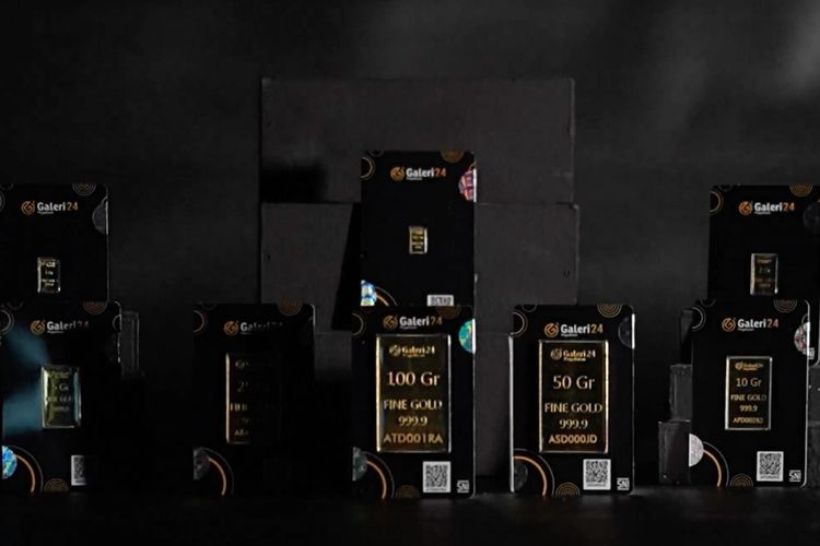 Galeri 24 kembali menghadirkan inovasi produk melalui peluncuran emas batangan seri terbaru bertajuk G24 Black Series.