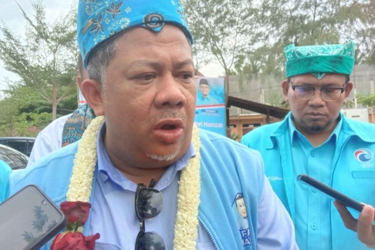 Fahri Hamzah saat berada di Banyuwangi 