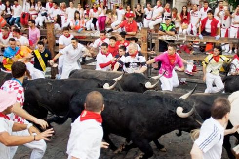 Saudi Ingin Gelar Festival Lari Dikejar Banteng ala Spanyol