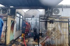 Rumah di Komplek Lapas Kelas I Tangerang Terbakar