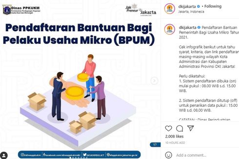 Link Pendaftaran BPUM 2021 Online di Jakarta dan Berbagai Daerah Lain