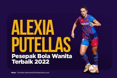 INFOGRAFIK: Prestasi Alexia Putellas, Pesepak Bola Wanita Terbaik 2022