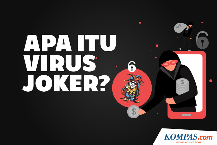 Apa itu virus Joker (KOMPAS.com/Akbar Bhayu Tamtomo)