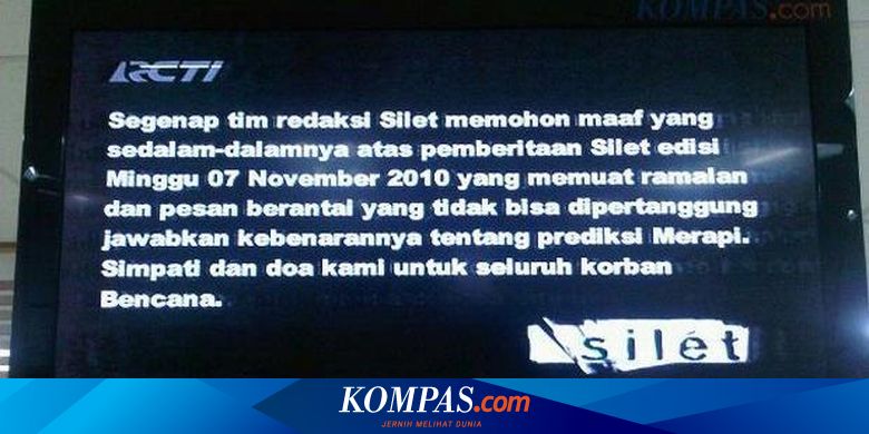 Akui Salah Redaksi Silet Minta Maaf
