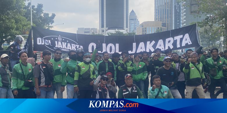 Massa Ojol Demo di DPR dan Istana Besok, Ini 7 Tuntutannya