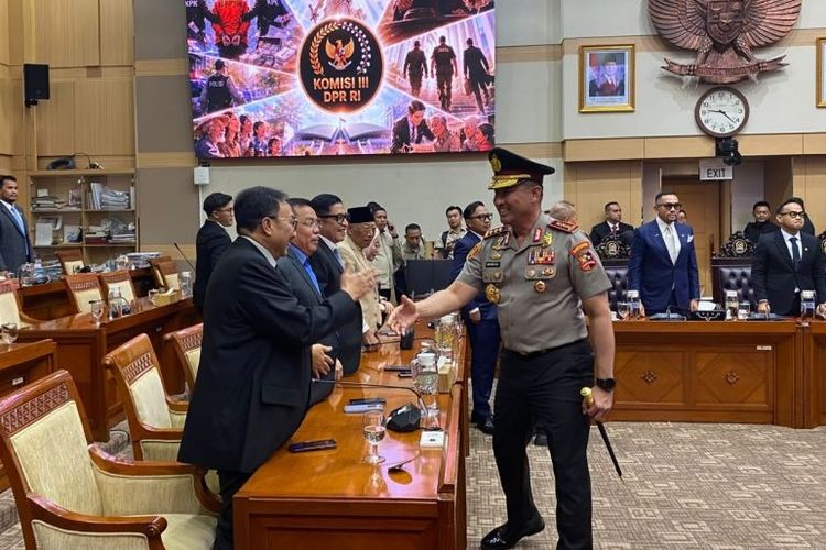 Komisi III DPR Uji Kelayakan Komjen Suyudi sebagai Calon Kapolri Hari Ini