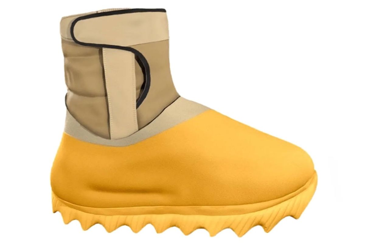 Yeezy Knit Runner Boot Sulfur