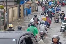 Diguyur Hujan sejak Kemarin, Sejumlah Ruas Jalan di Bandung Banjir