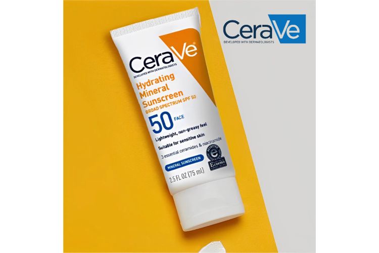 CeraVe Mineral Sunscreen SPF50