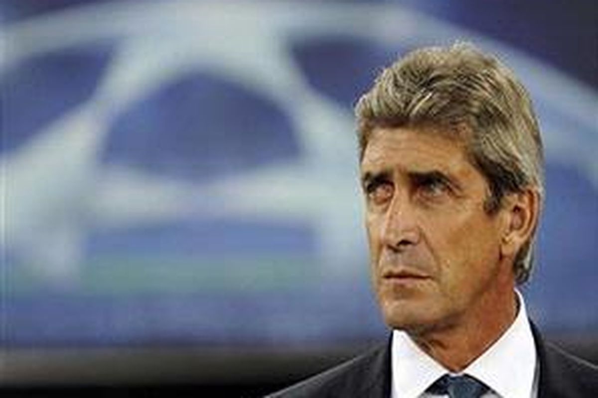 Pelatih Real Madrid, Manuel Pellegrini, menginstruksikan timnya menyerang AC Milan sejak awal.