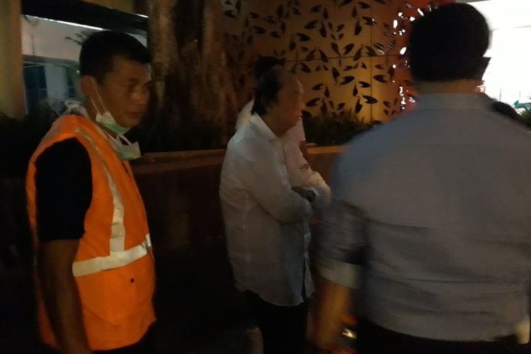 Dato Sri Tahir sambangi RS Mayapada, Jakarta Selatan pasca alami kebakaran di lantai enam pada Senin (28/10/2019)