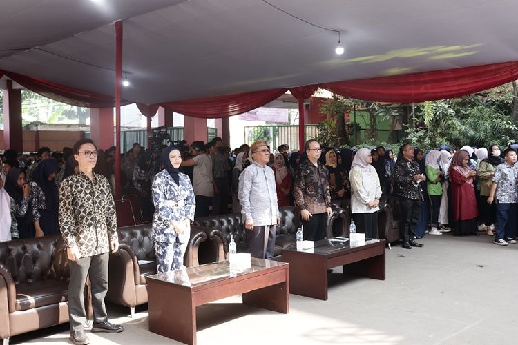 Genbestival yang diselenggarakan di Sekolah Menengah Kejuruan (SMK) Nusantara 1 Ciputat, Tangerang Selatan (Tangsel), Kamis (10/8/2023).