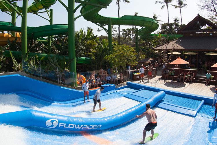Waterboom Bali salah satu  taman hiburan terbaik 2022 versi TripAdvisor