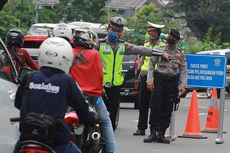 PSBB Bekasi, Polisi Tindak Tegas Pengendara yang Melanggar