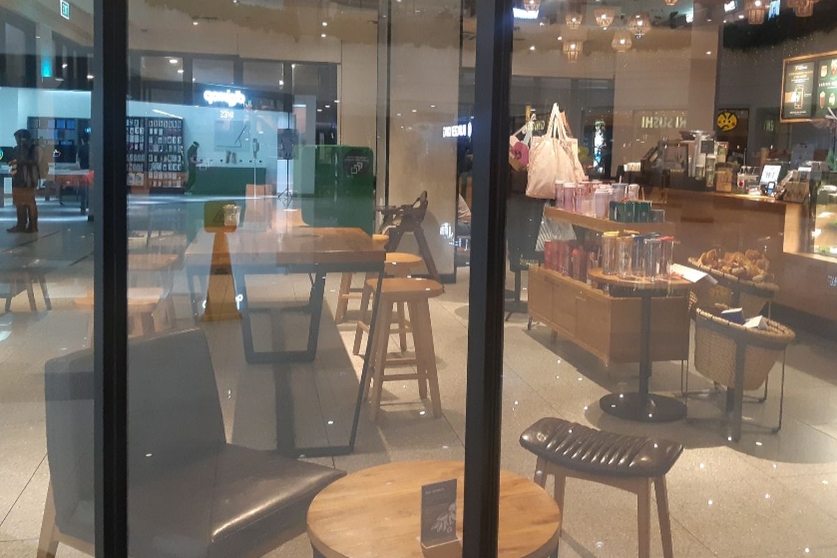 The Starbucks branch in Sunter Mall, North Jakarta (2/7/2020)