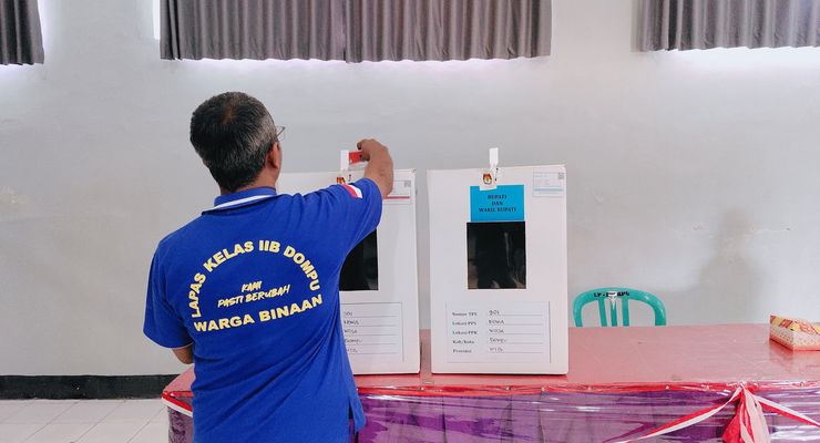 120 Warga Binaan Lapas Dompu Tak Bisa Berikan Hak Suara dalam Pilkada 2024