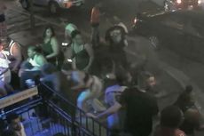 CCTV Rekam Detik-detik Pengunjung Berlarian Dikejar Tersangka Penembakan Massal Ohio