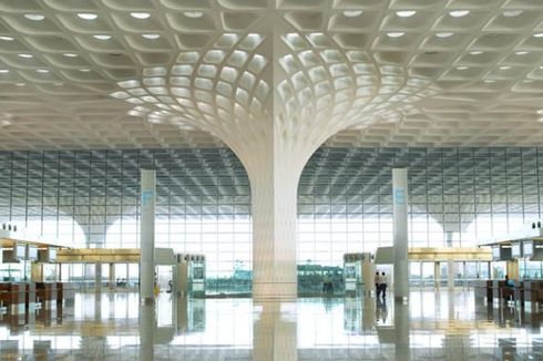 Penuh Cahaya, Inilah Desain Cantik Bandara Terbaru Mumbai! 