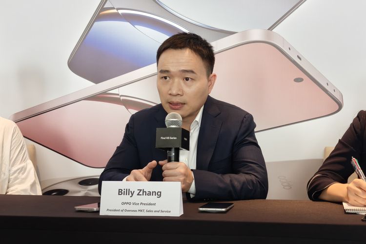 President of Overseas Marketing, Sales, and Services Oppo, Billy Zhang