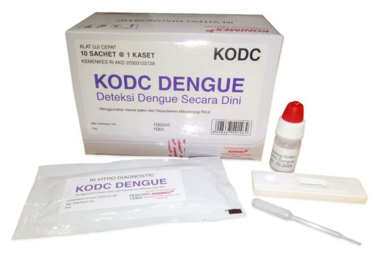 Alat deteksi dini demam berdarah dengue dari FKUI dan PT Konimex.