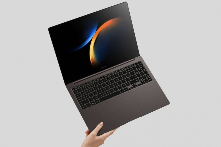 Ilustrasi Galaxy Book 3 Ultra.