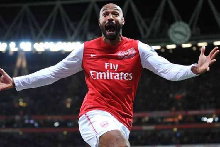 Thierry Henry, ketika masih berkostum Arsenal.