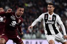 Juventus Vs Torino, Gol Sundulan Ronaldo Bikin Derbi Turin Seri