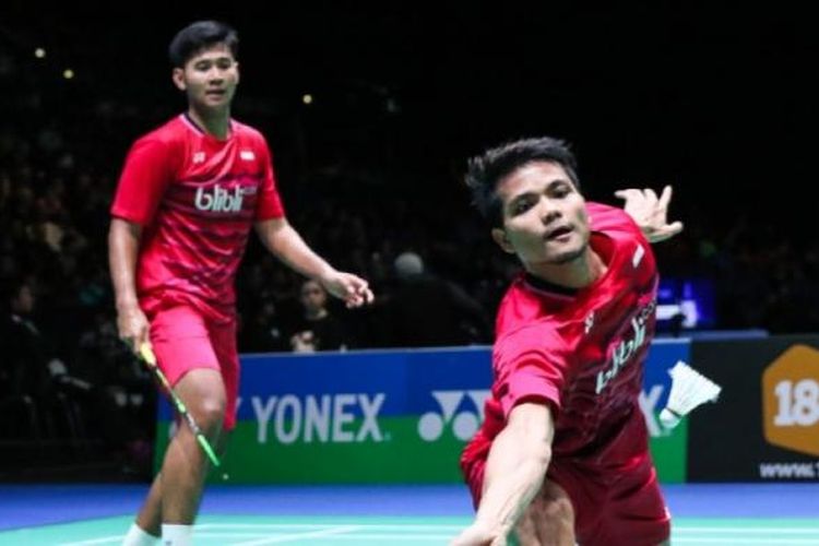 Pasangan ganda putra Indonesia, Ricky Karandasuwandi/Angga Pratama, gagal melangkah ke putaran utama Indonesia Masters 2020.